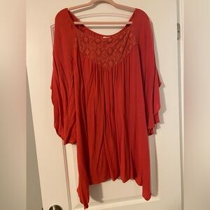 Living Doll Red Tunic Dress